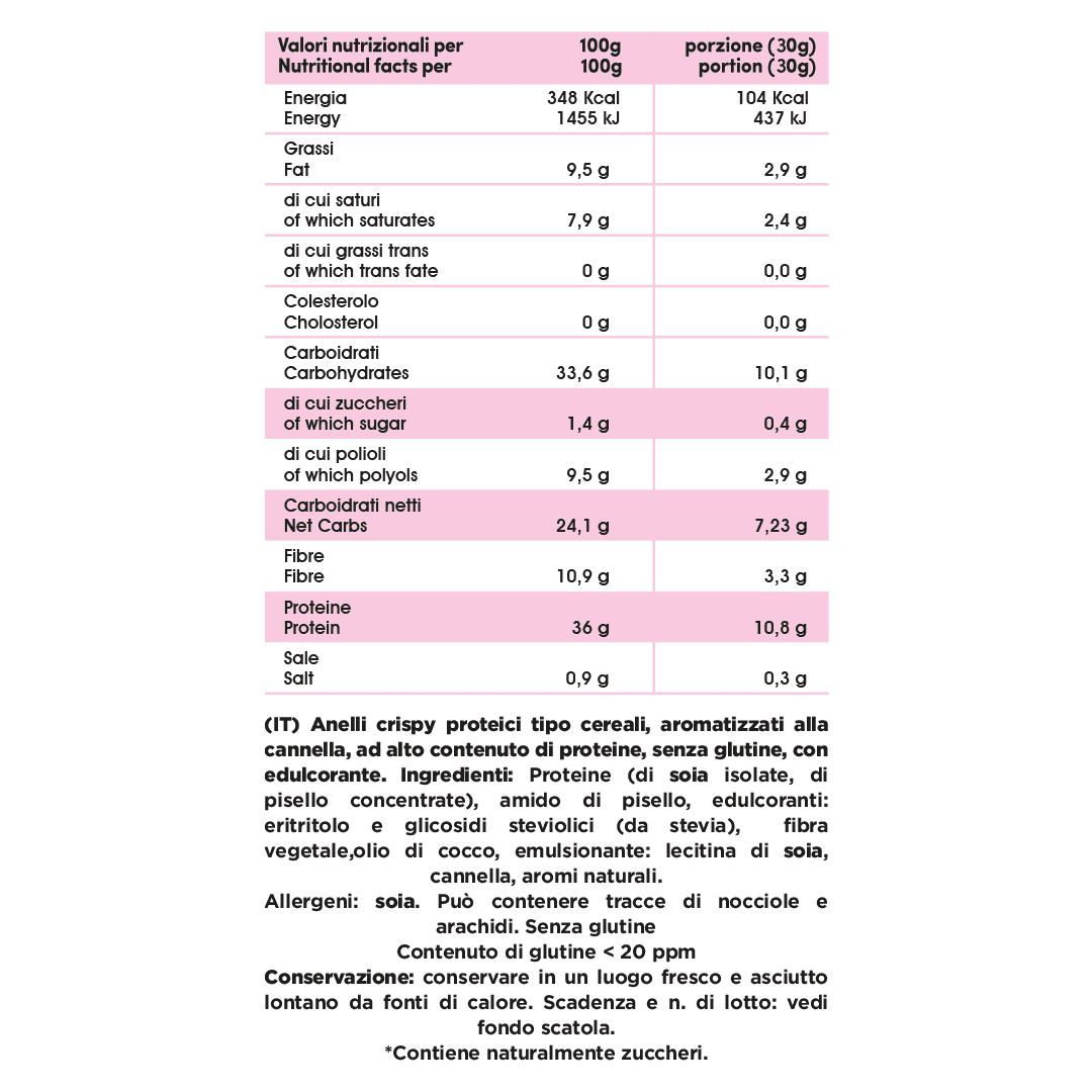 Cereali Proteici Senza Zuccheri 240g - Image 3