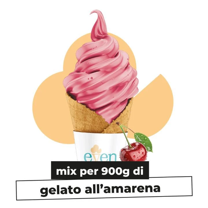 Even Gelato alla Frutta- Mix Proteico Low-cal 170g + 2 Confetture di Frutta (510g) - Image 5