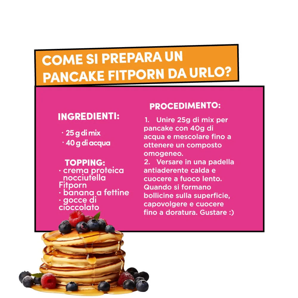 Protein Pancake Mix Senza Zuccheri 500g - Image 3